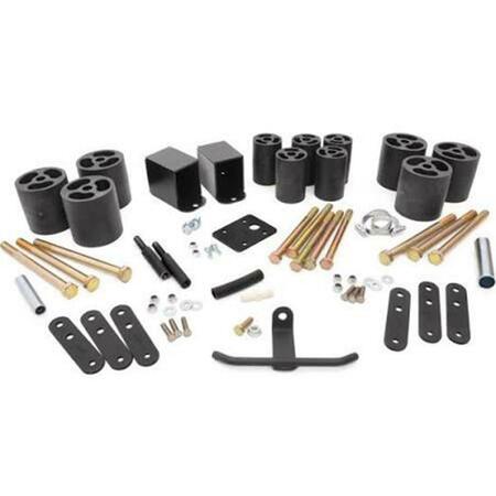 ZONE OFFROAD 2015-2016 Ford F150 4 in. Suspension System Rear Block Kit ZORZONF2418